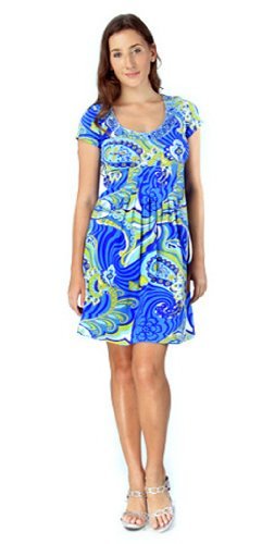 Joyous & Free Geometric Print – Latika, Cap Sleeve Dress or Tunic Scoop Neck Joyous & Free Geometric Print – Latika, Cap Sleeve Dress or Tunic Scoop Neck