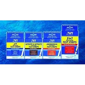 Aquarium Pharm Test Strips - NITRITE NITRATE TEST STRIPS by MARS FISH CARE