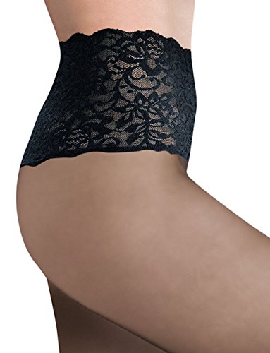 Commando Sexy Sheer Pantyhose, M, Black