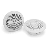 Paire d'enceintes blanches HiFi15CM 240W design