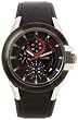 Guess Men's U10575G1 Black Resin Quartz Watch with Black Dial
