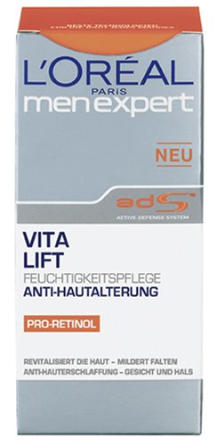 L'ORÉAL MEN EXPERT Z00900 Vita Lift, Feuchtigkeitspflege, Anti-Hauterschlaffung, 50ml