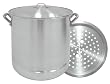 Bayou Classic 6032 32-Quart Aluminum Steamer Stockpot