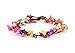 Mary Grace Design MGD, Colorful Dyed Shell Chip Anklet. Beautiful 26 Centimeters Handmade Stone Anklet Made from wax cord. Fashion Jewelry for Women, Teens and Girls., JB-0131A