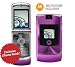 Motorola V3i GSM Unlocked Cellular Phone,US VERSION/US WaRRANTY, Purple/Chrome