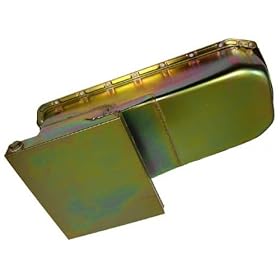 1962-67 Chevy II/Nova Small Block Drag Racing Oil Pan - Zinc