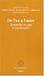 De l'un � l'autre : Spiritualit� du yoga et psychanalyse