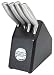 KitchenAid Cook's Series 5-Piece Knife Set with Block, Stainless Steel