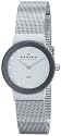 Skagen Ladies Silver Dial Mesh Bracelet Watch - 358SSSD