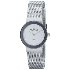 Skagen Damenarmbanduhr Slimline Stahl 358SSSD
