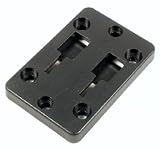 Arkon AP016-3M Adapter Plate - Dual T Slot Vertical with 3M Adhesive Snap On Plate