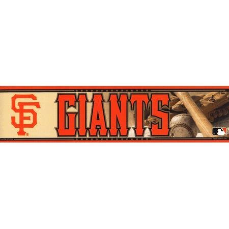 MLB Baseball San Francisco Giants Bumper Sticker (2-Pack)