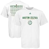 adidas Boston Celtics White Banner T-shirt