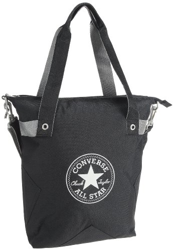 Converse Tote, Sac &agrave; main - Noir/gris, Synth&eacute;tique