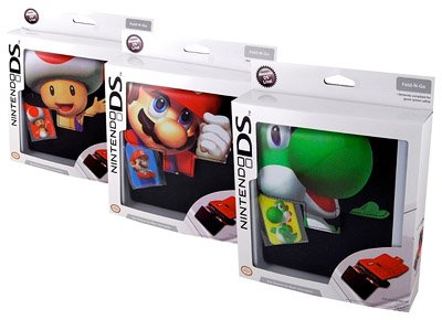 Nintendo DS Lite Toad Fold-N-Go Carrying Carry Case