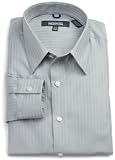 Kenneth Cole Reaction Mens Fitted Tonal Solid Dress Shirt