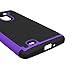 LG G Vista Case, LK [Shock Absorption] [Impact Resistant] Hybrid Dual Layer Armor Defender Protective Case Cover for LG G Vista (Purple)