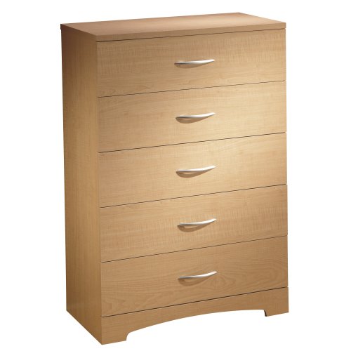 South Shore 5-Drawer Chest Natural Maple