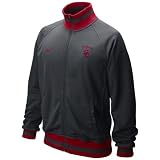 Nike USC Trojans Graphite Full Zip Collegiate Fast Track Jacket (Medium)