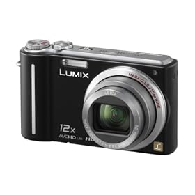Panasonic - Lumix DMC-TZ7EF-K - Appareil photo compact num�rique - 10,1 Mpix -  Zoom optique 12x - Ecran LCD 3" - Stabilis� - Grand Angle 25mm - Noir