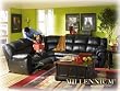 Sonoma Black Sectional By Ashley Furniture With Silver Shipping