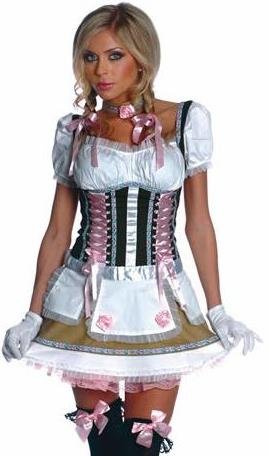 Sexy Beer Maid Girl Outfit Adult Halloween Costume
