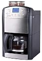 LUXUS KAFFEEMASCHINE INKLUSIVE MAHLWERK UND 24 STUNDEN DIGITAL ZEITSCHALTUHR, KAFFEEAUTOMAT FÜR 12 TASSEN UND AROMAWAHLSCHALTER, ABSCHALTAUTOMATIK, NEU+OVP