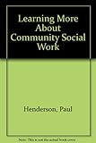 Learning more about community social work