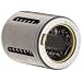 INA KH Metric Series Linear Ball Bearing, Closed Type, No Seals, Alloy Steel