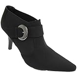 BCBG MAX AZRIA - BCBGirls Medium Heel Microfiber Bootie