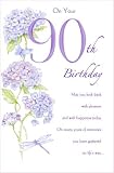 90th Birthday Card 530979