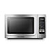 BLACK+DECKER EM036AB14 Digital Microwave Oven with Turntable Push-Button Door,Child Safety Lock,1000W,1.4 cu.ft,Stainless Steel