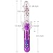 AKStore Adult Products,USB Charge Butterfly Telescopic Rotating Bead Rods 36-Frequency G Spot Vibrator Dildo Clit Stimulator Masturbation Massager Sex Toy for Women