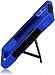 For LG Lucid 2 VS870 T-Stand Impact Kickstand Hybrid Double Layer Fusion Cover Case Black/Blue