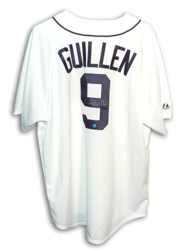 Carlos Guillen Autographed Jersey - Detroit Tigers Majestic - Autographed MLB Jerseys