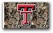 Texas Tech Red Raiders Camouflage Real Tree Flag 3'X5' - NCAA