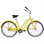 Ladies 26" Deluxe Single Speed Beach Cruiser in Yellow