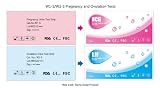 Combo pack 40 (LH) Ovulation tests and 10 (HCG) Pregnancy tests