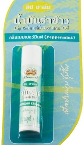 ''ENJOY SMILE'' NEW Lip Balm in Peppermint oil smell mint. Brand (Abhaibhubejhr).