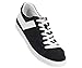 PONY Topstar Suede - Black / White, 10 D US