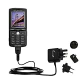 International Wall / AC Charger for the Sony Ericsson k750c - Gomadic Brand w/ TipExchange Technology