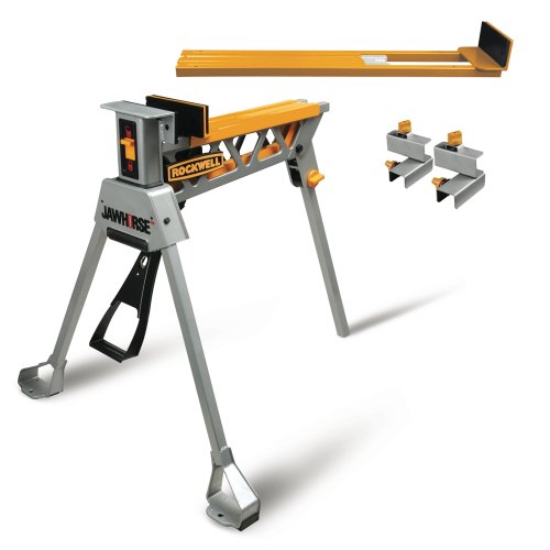Jawhorse Workstation with Foldable Plywood Jaw