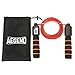 aegend Adjustable Counting Speed Jump Rope with Counter Comfortable Handles Fast Rope Free Carrying Bag Best for Fitness Crossfit Workout Exercise Adult Men Women Kids Girls Boys