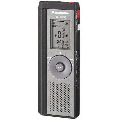 Panasonic RR-QR230 Voice Recorder, Thin Style, 41 Hour Rec