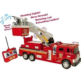 Radio Control Fire Truck with Extending Ladder