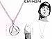 BeOne®Personalized AA Silver Tone Pendant Necklace Link Hip Hop Eminem Rap Jewelry
