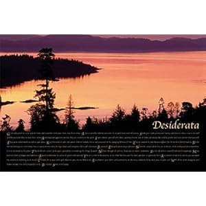 Desiderata Background