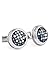 Ike Behar Men's Mosaic Mother Of Pearl Cufflinks