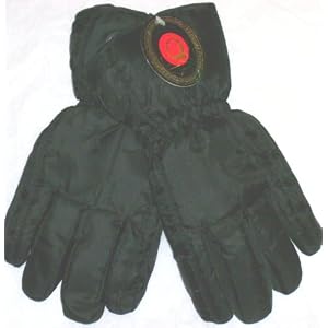 Dypel High Tech Waterproof Black Luxurious Looking Ski Gloves for Women and Teens