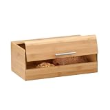 Zeller 25334 Brotkasten, Bamboo / 36 x 20 x 14
